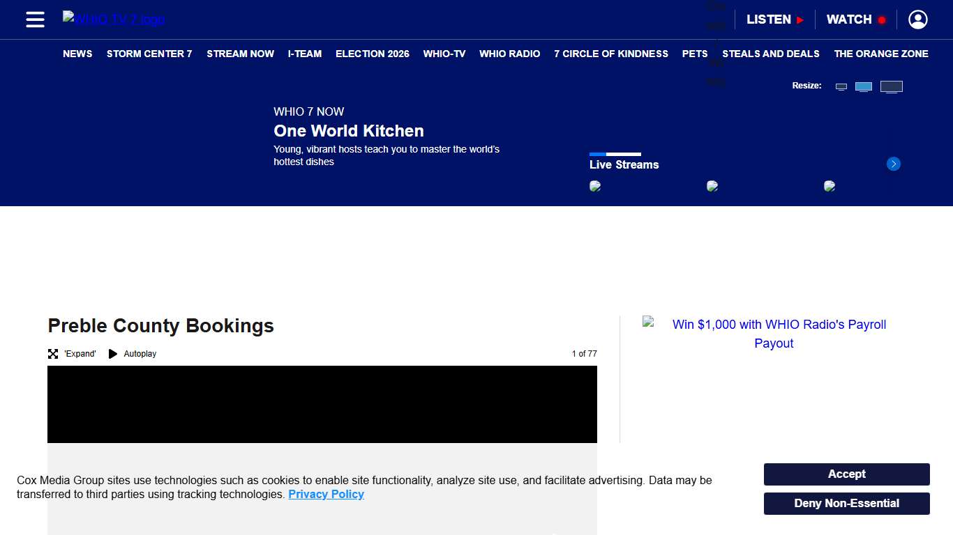 Butler County Inmates – WHIO TV 7 and WHIO Radio