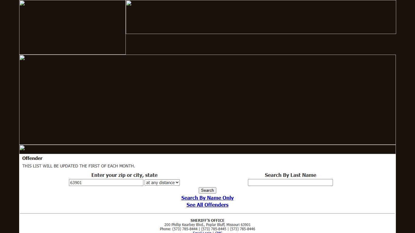 Offender - Butler County Sheriff's Department