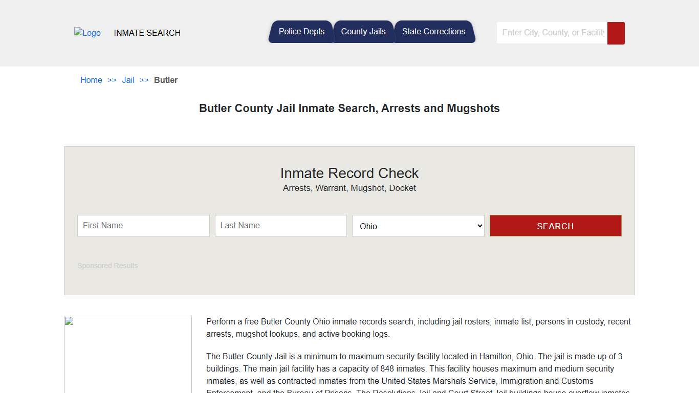 Butler County Jail Inmate Search, Arrests and Mugshots | Jail Roster Search